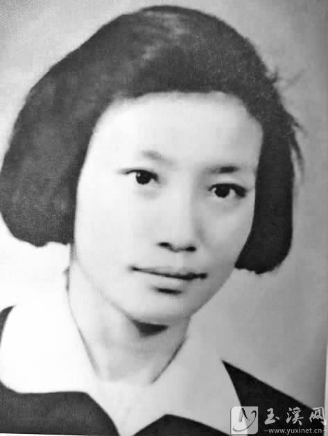 青年時期的李桂英。（資料圖）