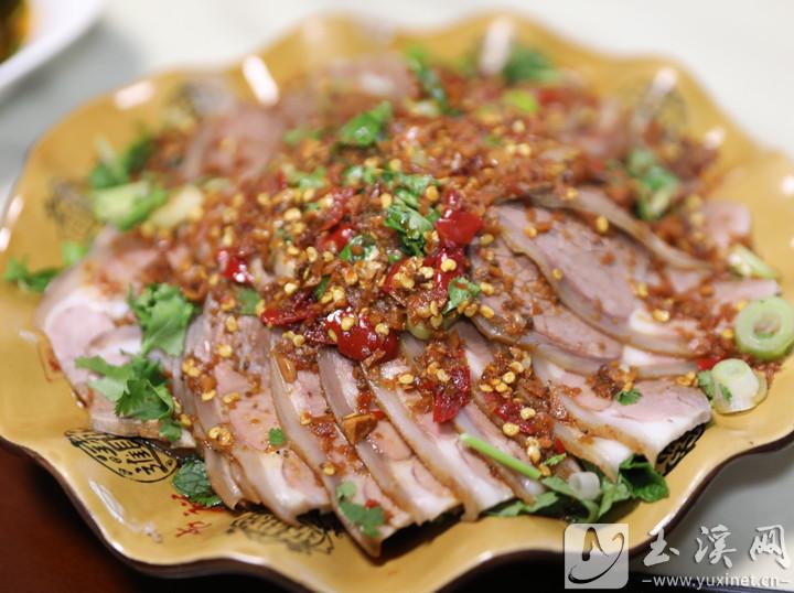 羊肉涼片。