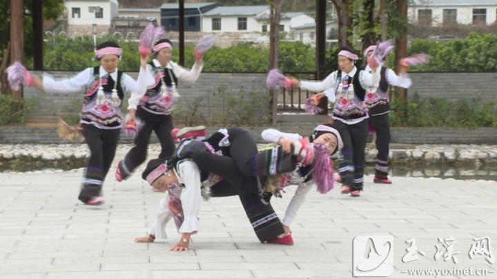 架子樂(lè)舞蹈動(dòng)作“螞蟻?zhàn)呗?rdquo;。