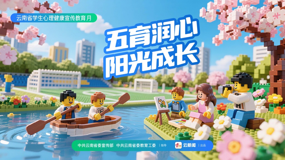 海報｜云南省學生心理健康宣傳教育月（二）