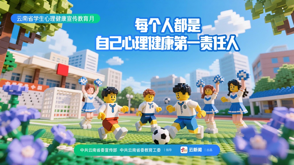 海報｜云南省學生心理健康宣傳教育月（一）