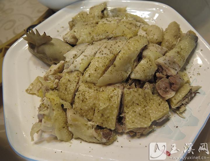 特色菜——白斬雞。